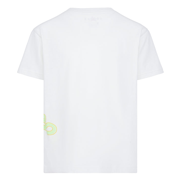 Jordan Girls Wrap Around White T-Shirt (Big Kids)