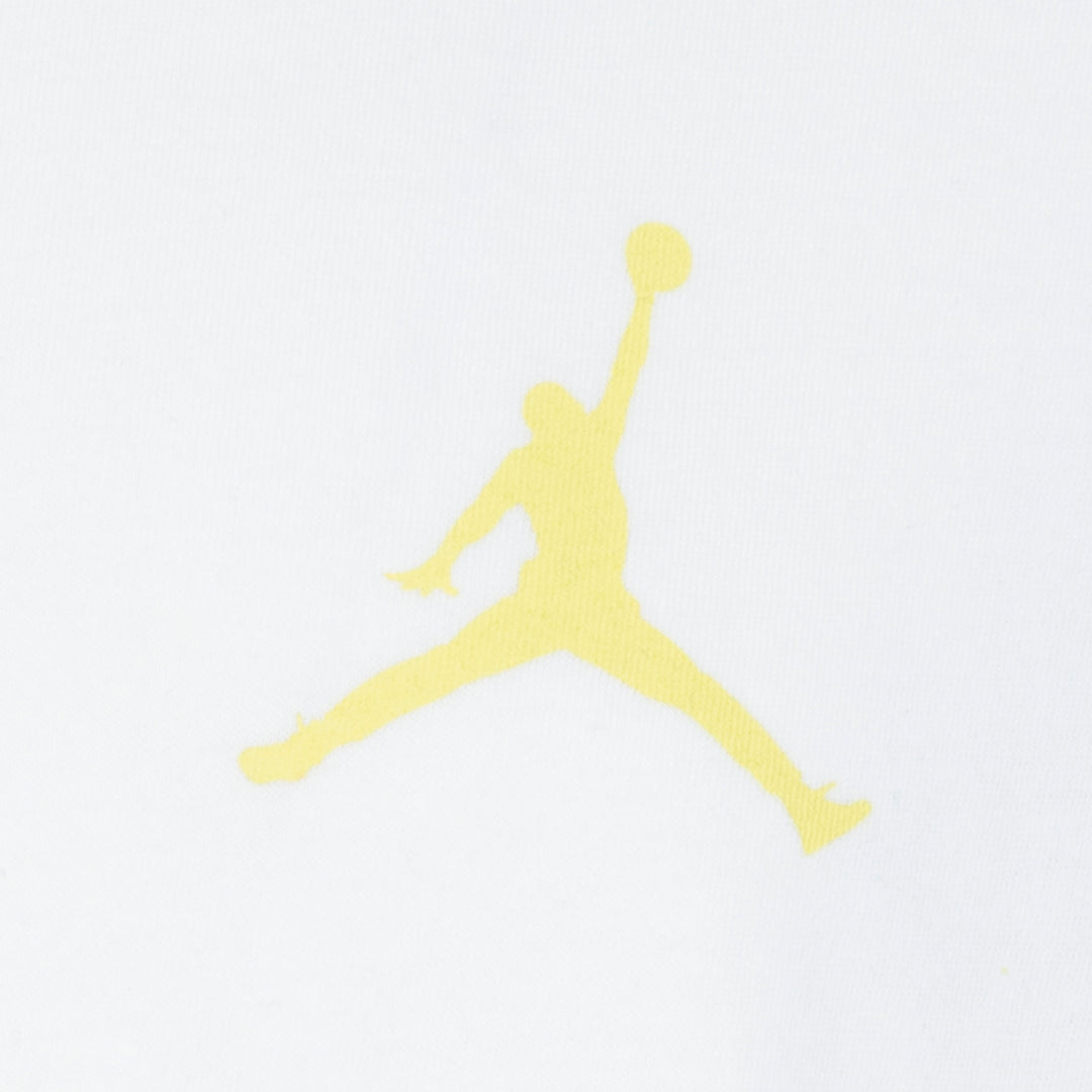 Jordan Girls Wrap Around White T-Shirt (Big Kids)