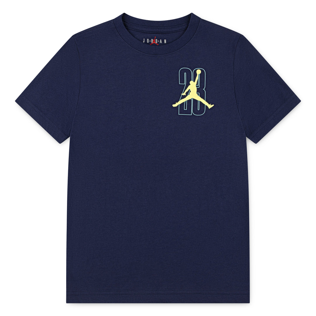 Jordan Boys Triangle Offense Blue T-Shirt (Big Kids)