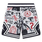 Jordan Boys MJ All-Over-Print Sport Diamond Shorts (Big Kids)