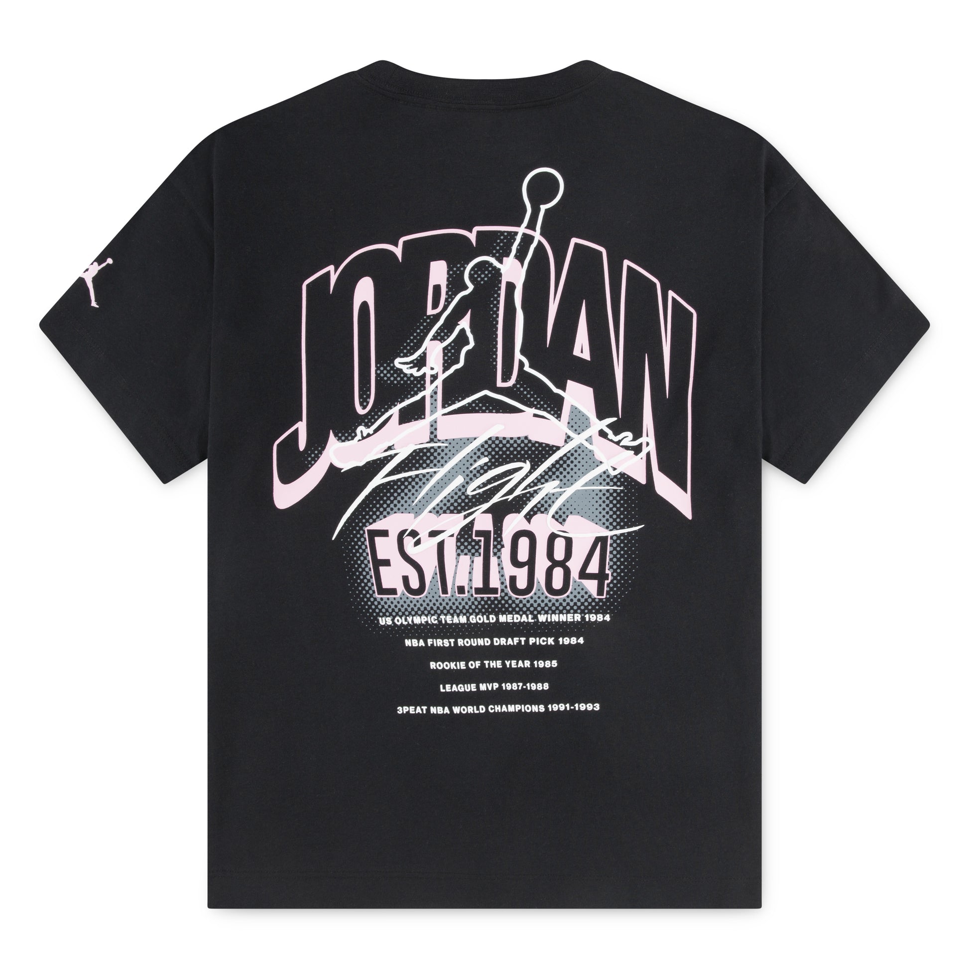 Jordan Girls MJ Back Stretch T-Shirt (Little Kids)