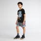 Jordan Boys In The Paint Retro Stack T-Shirt (Big Kids)