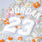 Jordan Girls Floral Jersey T-Shirt (Big Kids)