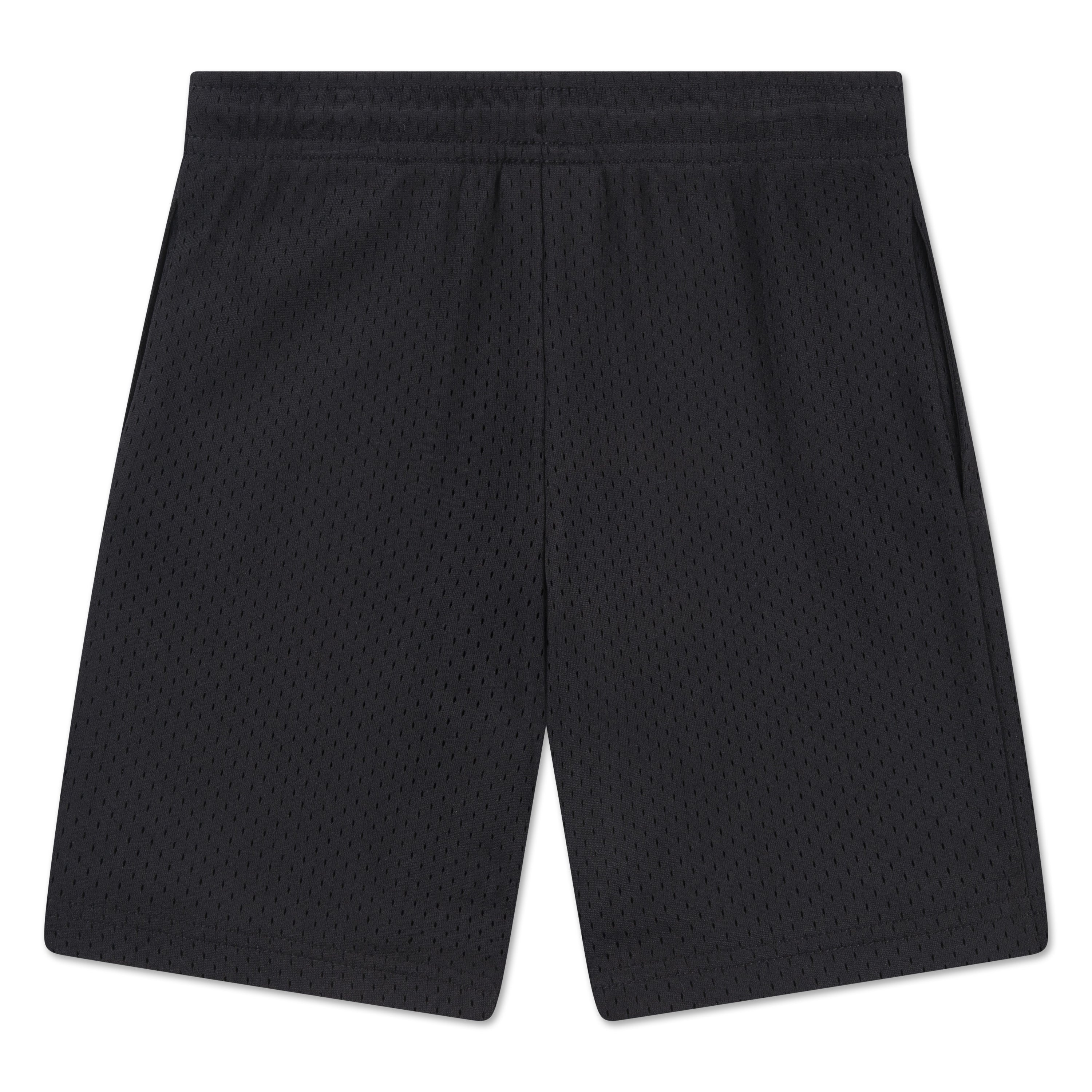 Jordan Boys Mesh PE Black Shorts (Little Kids)