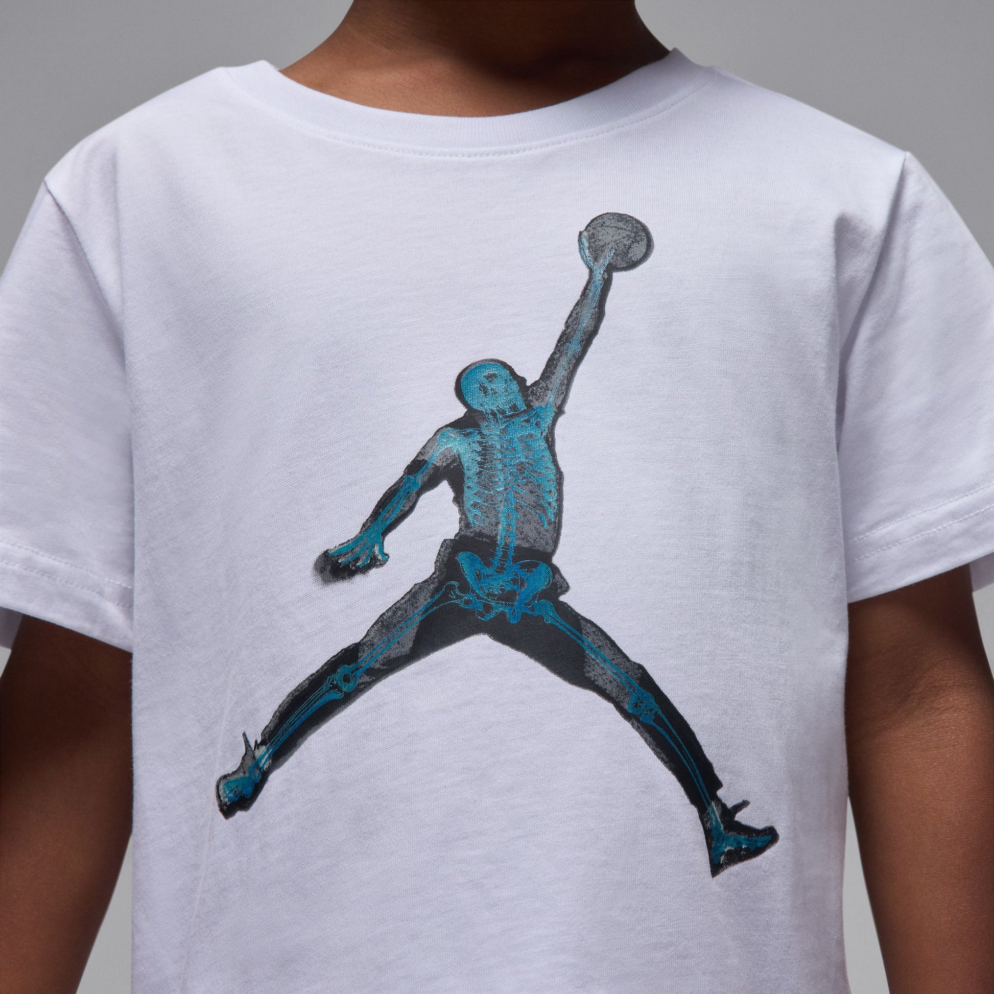 Jordan Boys MJ Brand Skeleton Jumpman T-Shirt (Little Kids)
