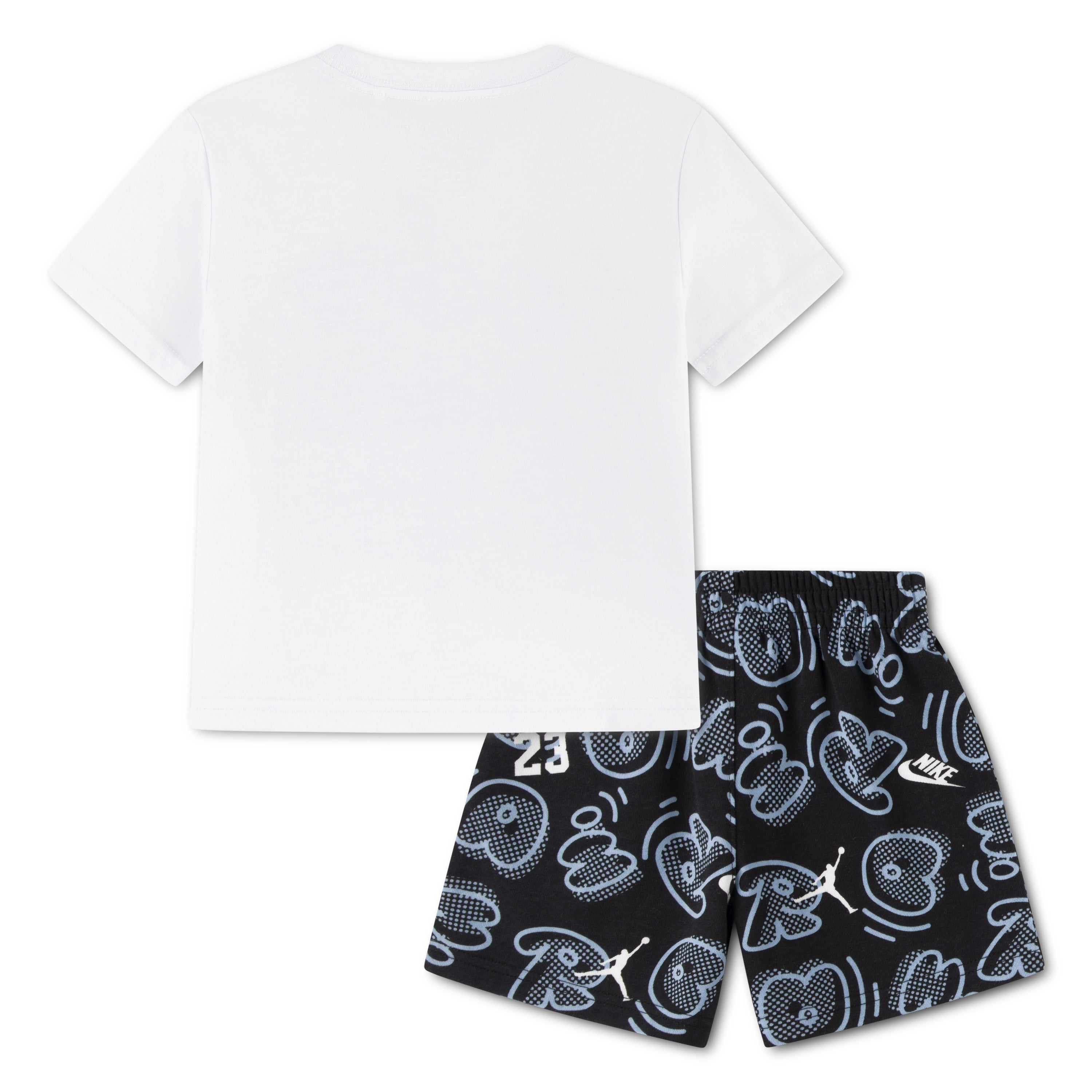 Jordan Boys 2-Piece All-Over-Print Movement T-Shirt & Shorts Set (Toddler)