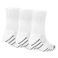 Jordan 3-Pack Stripe Crew Socks (Big Kids)