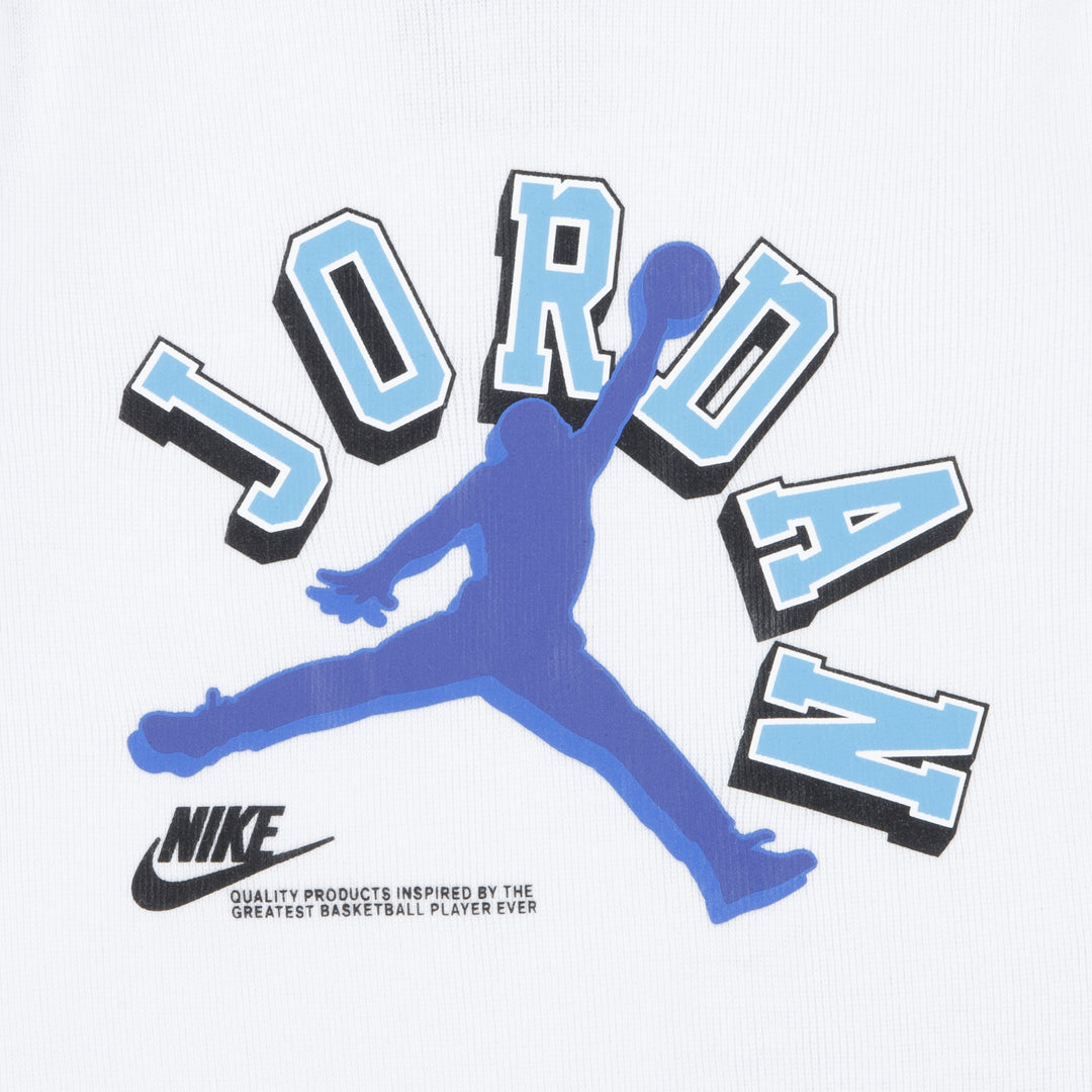 Jordan Boys 3-Piece Varsity Logo Bodysuit, Hat & Bib Box Set (Newborn)