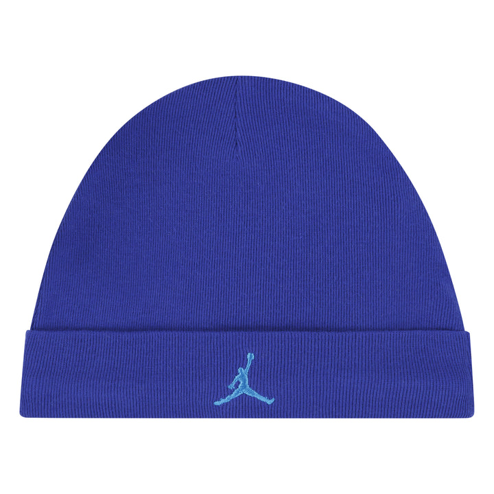 Jordan Boys 3-Piece Varsity Logo Bodysuit, Hat & Bib Box Set (Newborn)