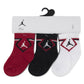 Jordan 3-Pack Diamond Ankle Socks (Infant)