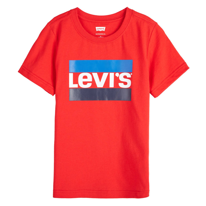 Levi's Boys Red T-Shirt (Little Kids)