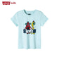 Levi's Boys Graphic Print Blue T-Shirt (Little Kids)