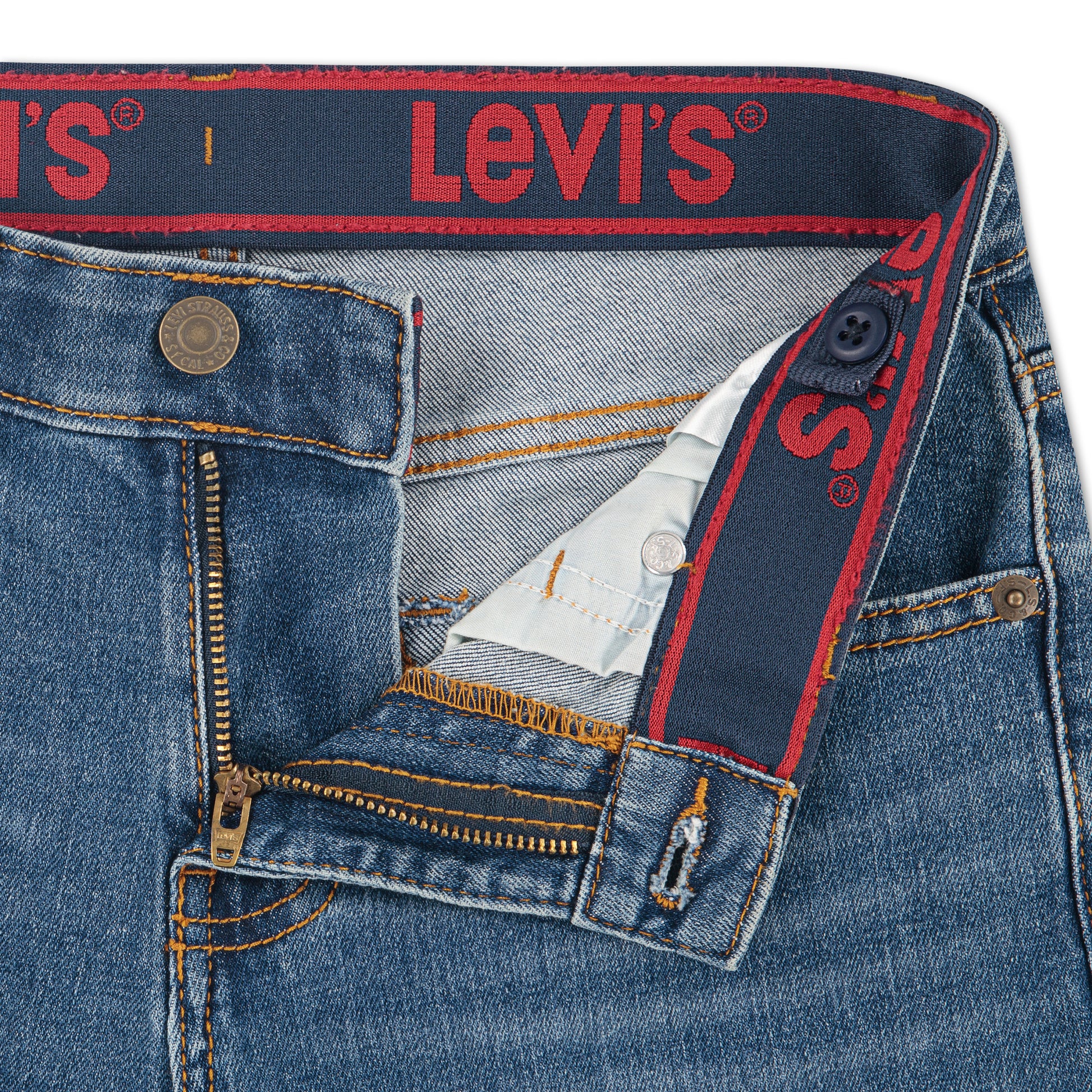 Levi's Boys 514 Straight Fit Performance Jeans (Big Kids)
