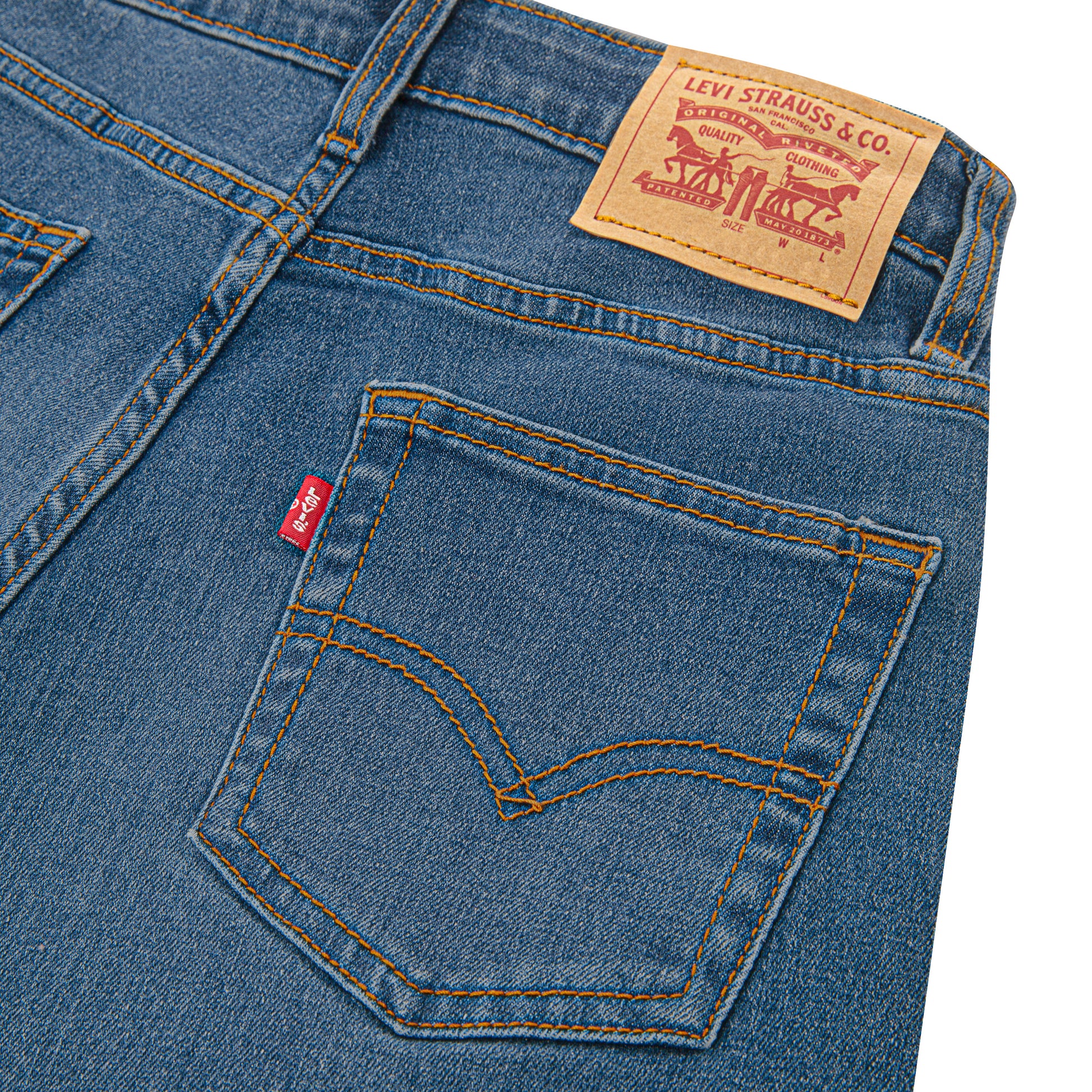 Levi's Boys 514 Straight Fit Performance Jeans (Big Kids)