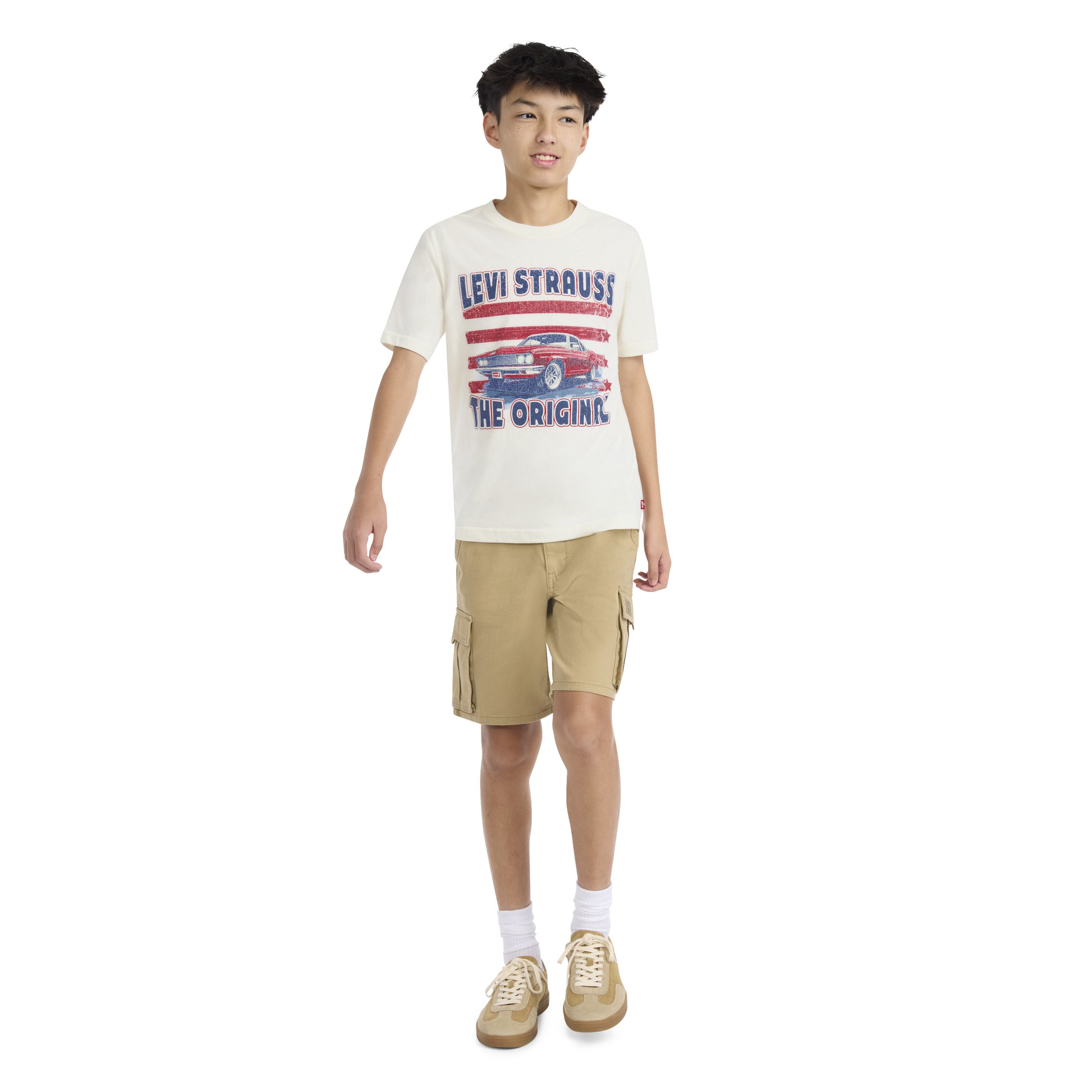 Levi's Boys American Muscle T-Shirt (Big Kids)