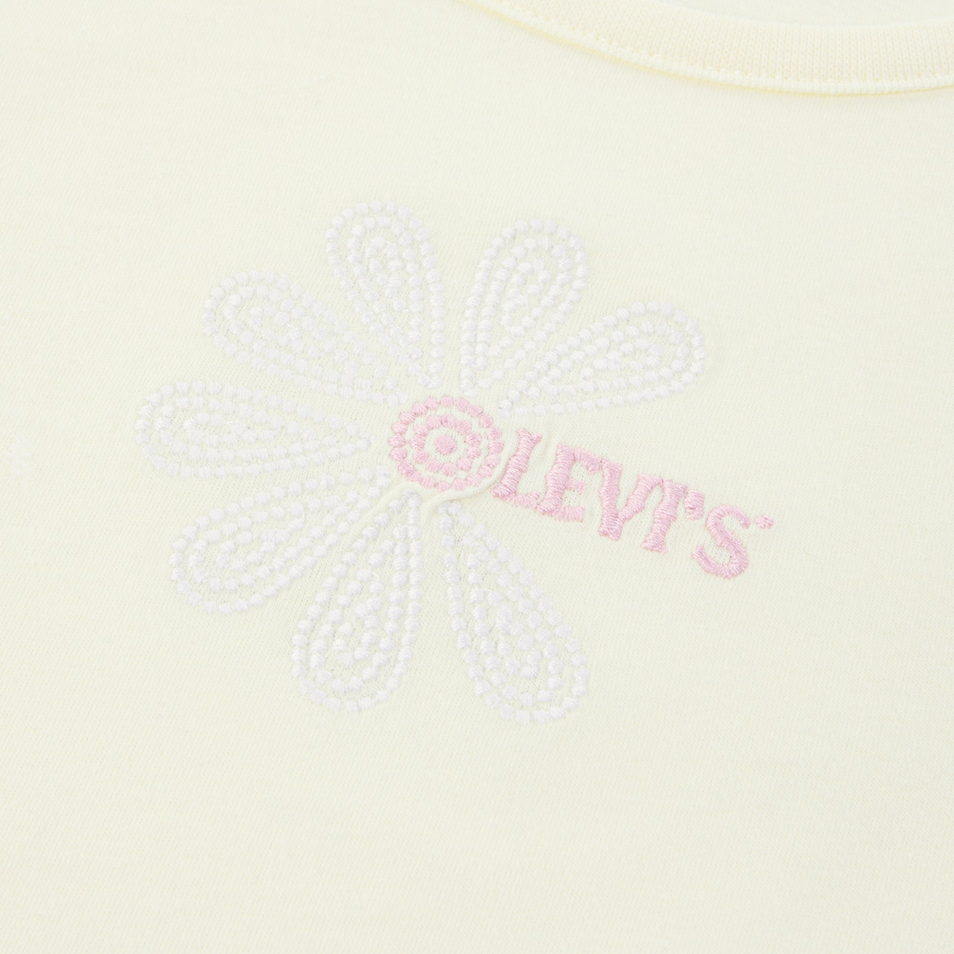 Levi's Girls Daisy Side Tie T-Shirt (Little Kids)