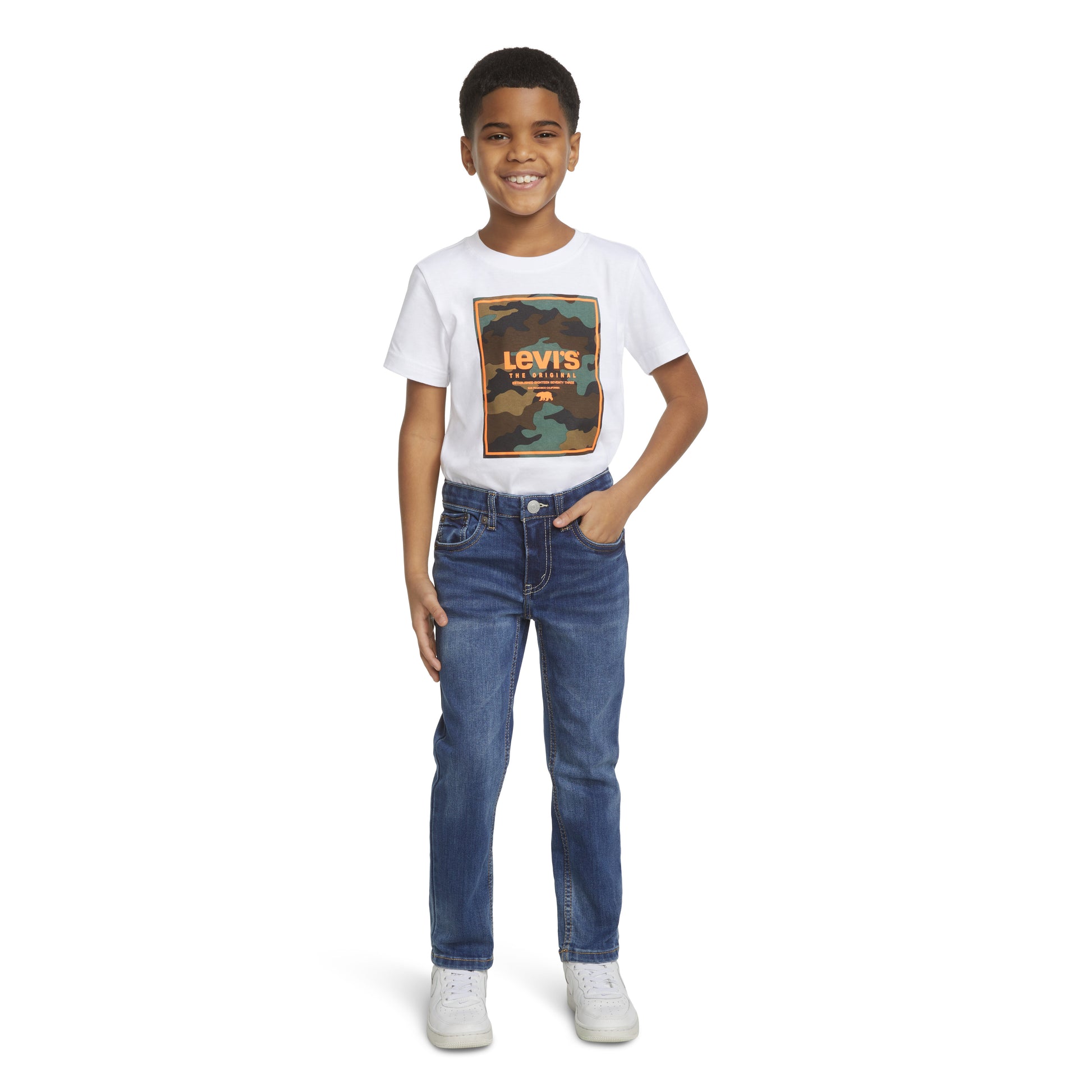 Levi's Boys Eco Performance Denim Jeans (Little Kids)