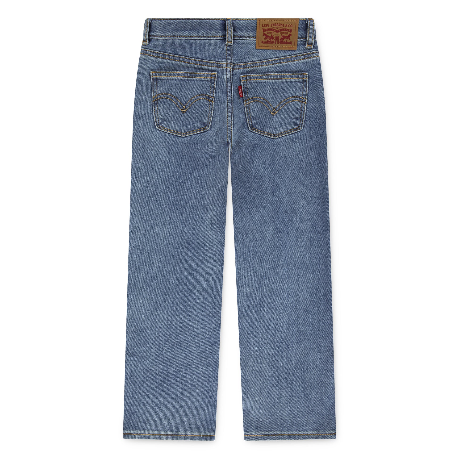 Levi's Girls Wide Leg Jeans (Little Kids)