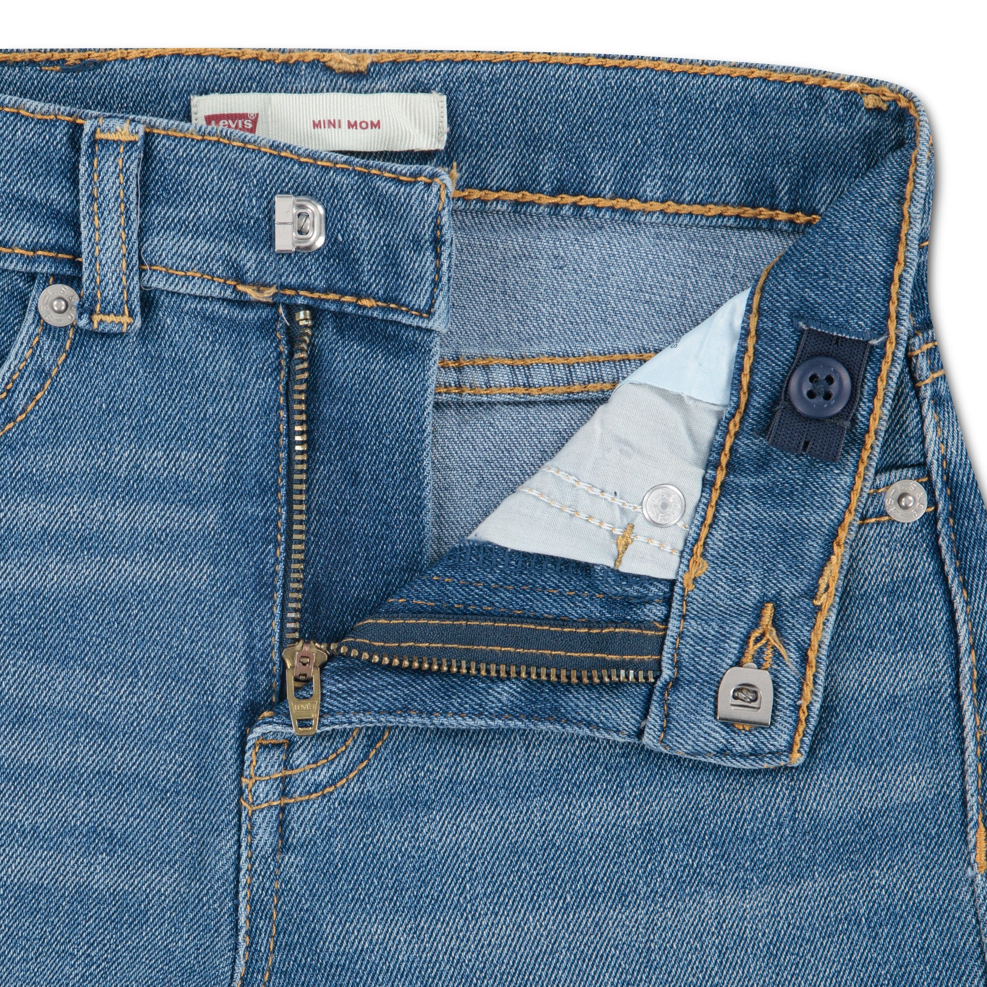 Levi's Girls Mini Mom Jeans (Little Kids)