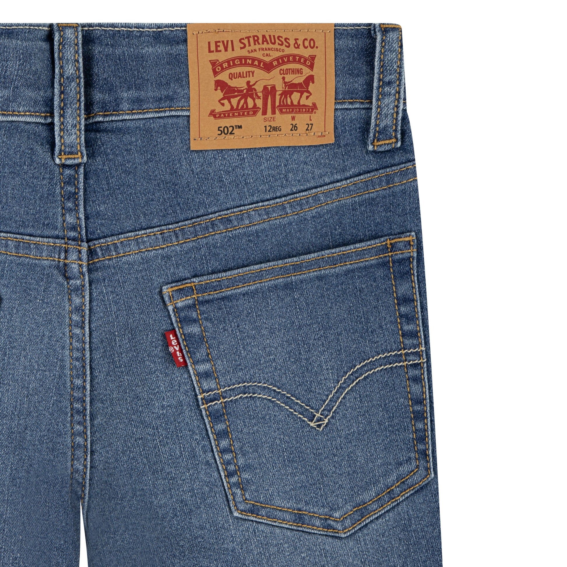Levi's Boys 502 Regular Taper Jeans (Toddler)