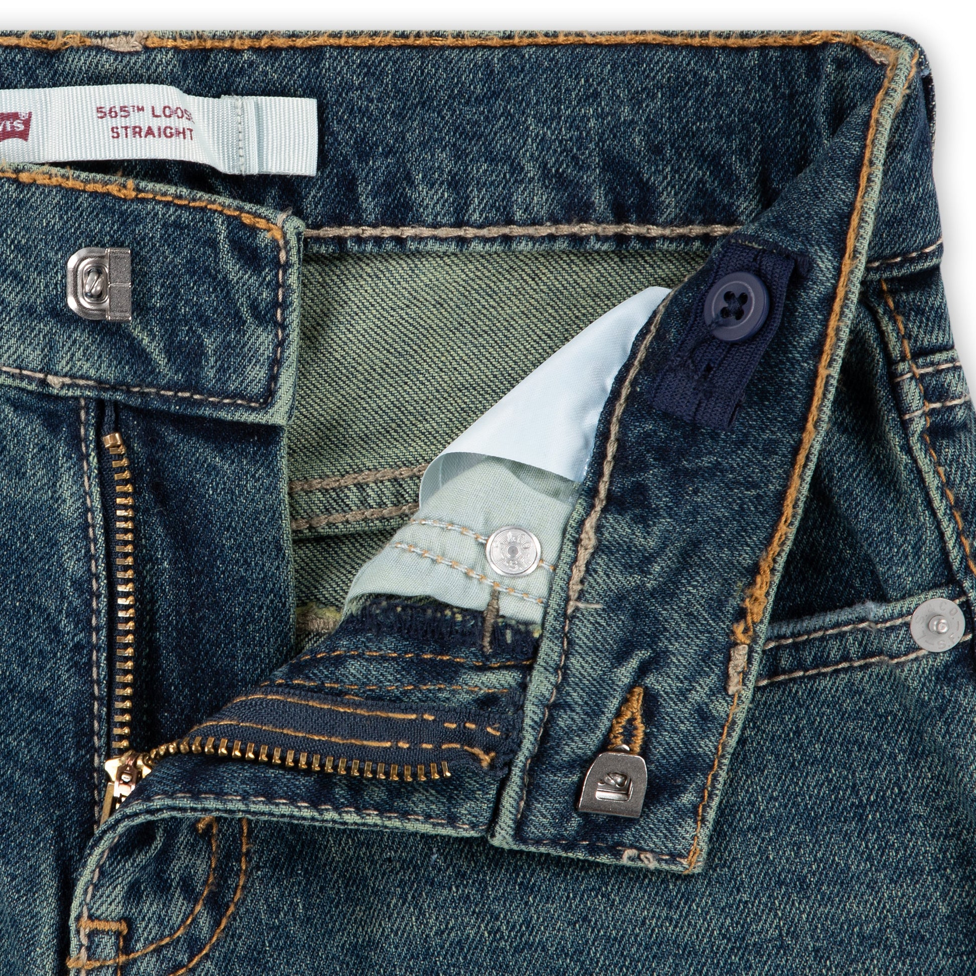 Levi's Boys 565 Loose Straight Jeans (Little Kids)