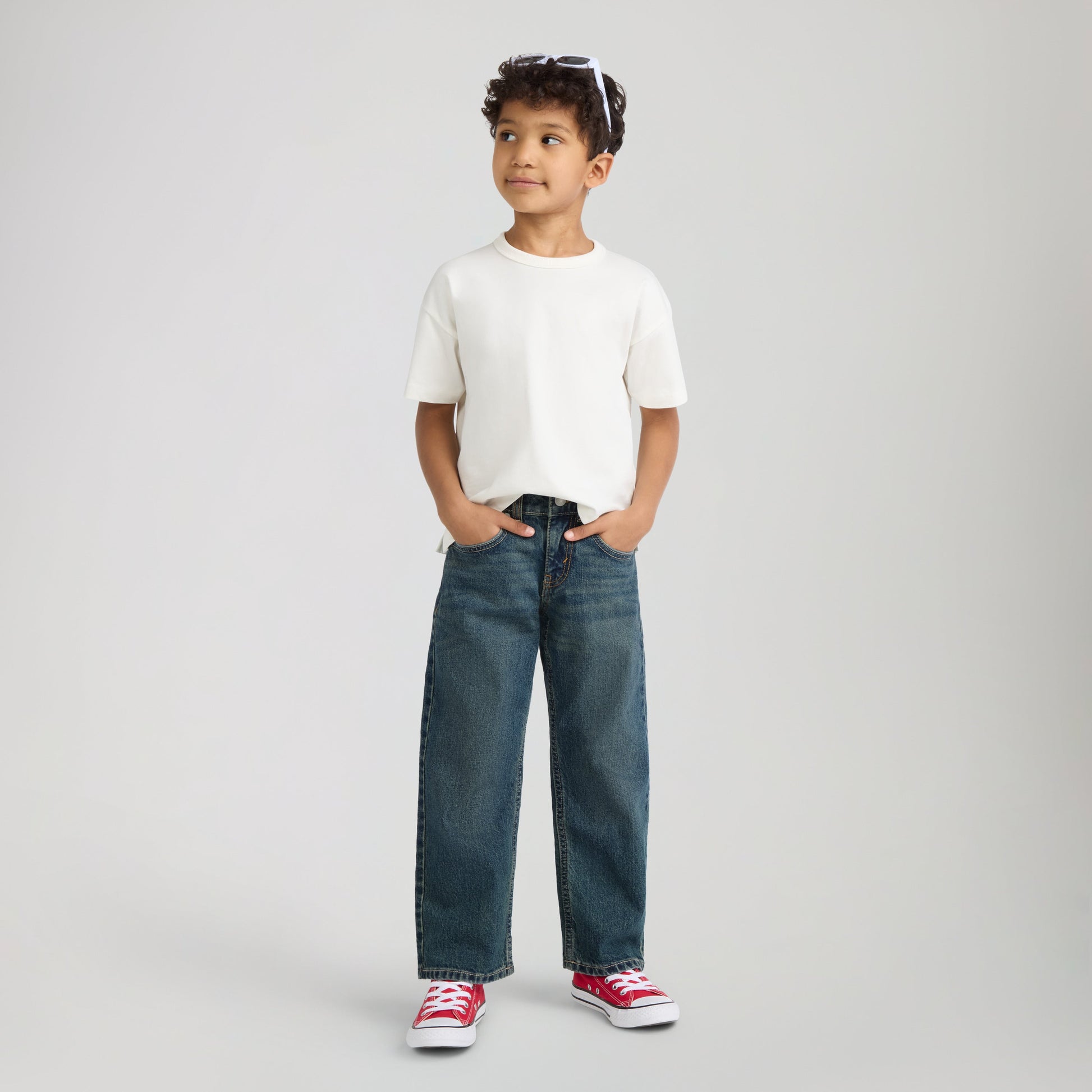 Levi's Boys 565 Loose Straight Jeans (Little Kids)