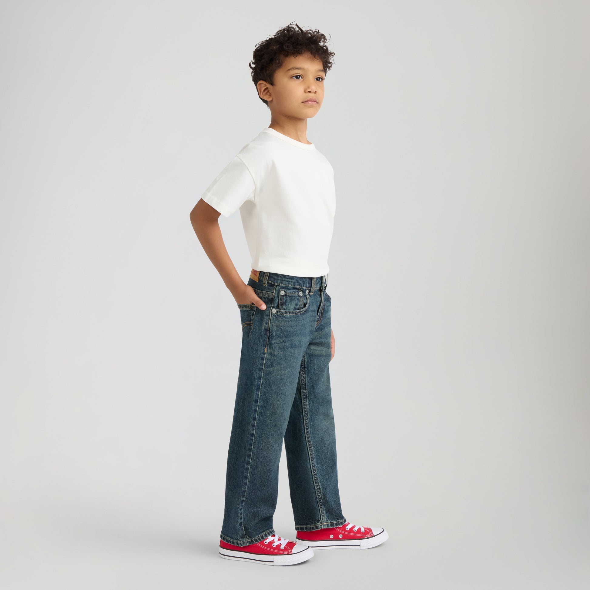 Levi's Boys 565 Loose Straight Jeans (Little Kids)