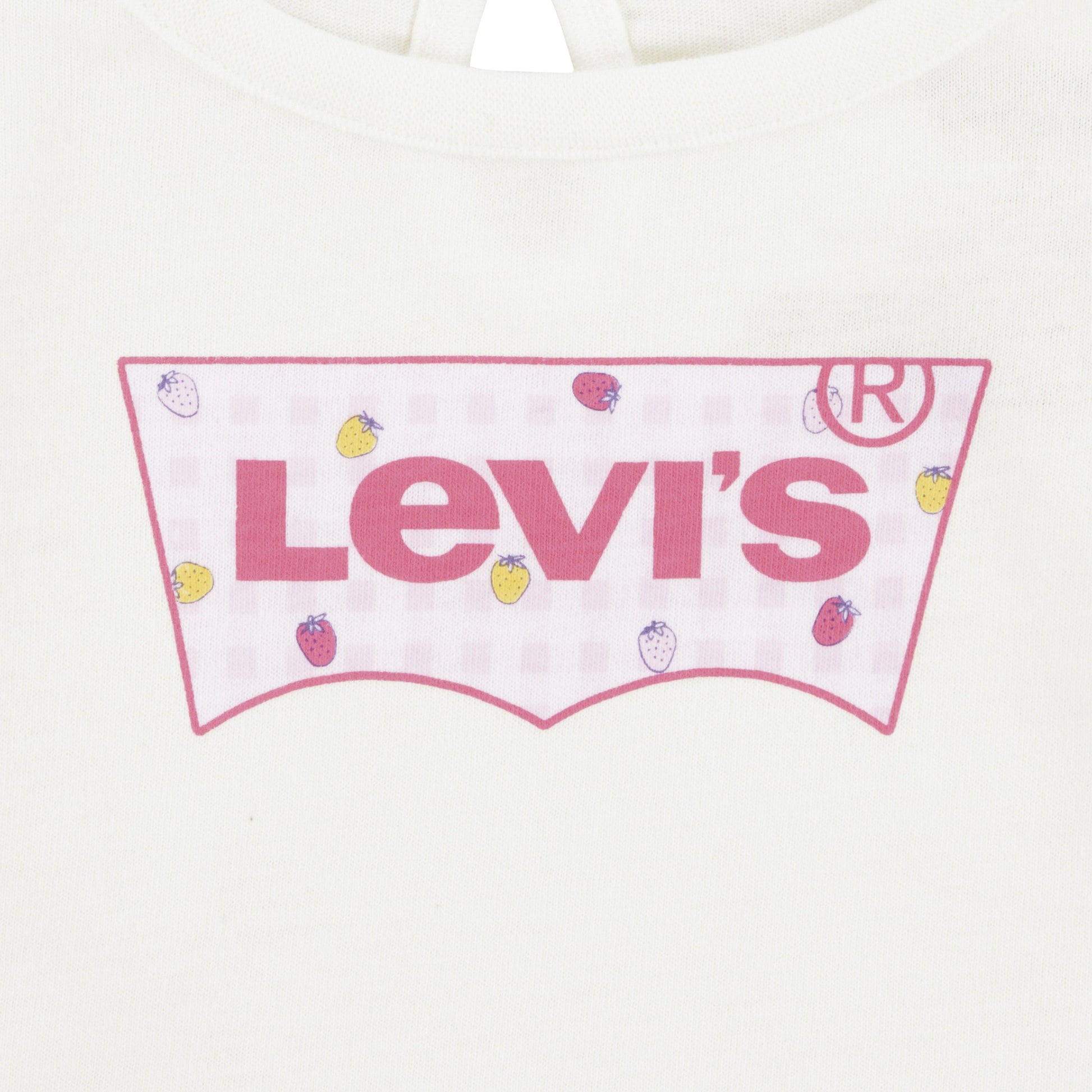 Levi's Girls Curved Hem Long Sleeve T-Shirt (Infant)