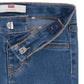Levi's Girls 2-Piece Western Peplum Long Sleeve Top & Jeans Set (Infant)