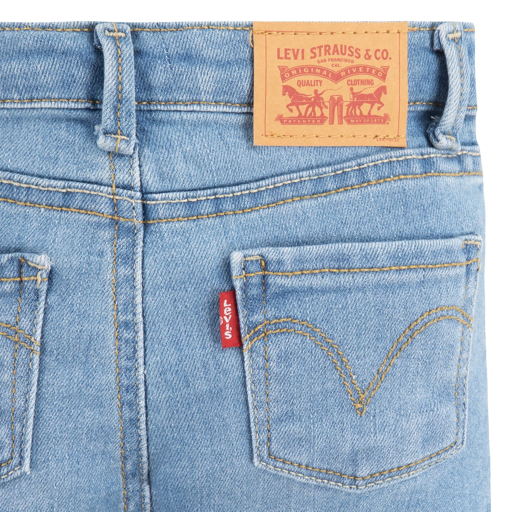 Levi's Girls 710 Super Skinny Jeans (Toddler)