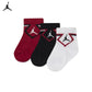 Jordan 3-Pack Diamond Ankle Socks (Infant)