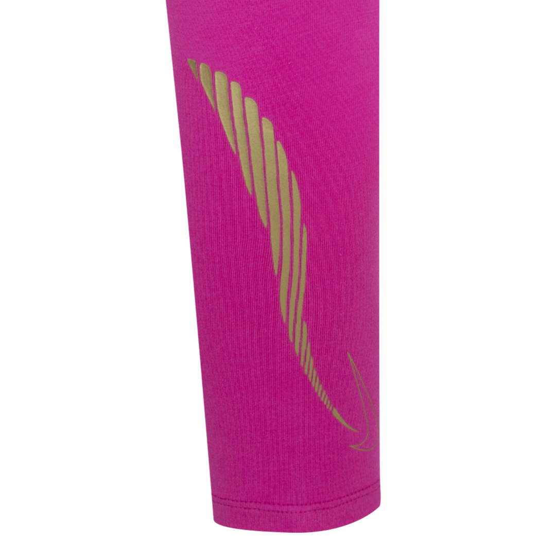 Nike NSW Favorite Shine Legging Fireberry (Little Kids) - Oversold item