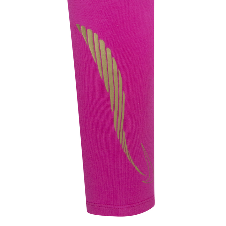 Nike NSW Favorite Shine Legging Fireberry (Little Kids) - Oversold item