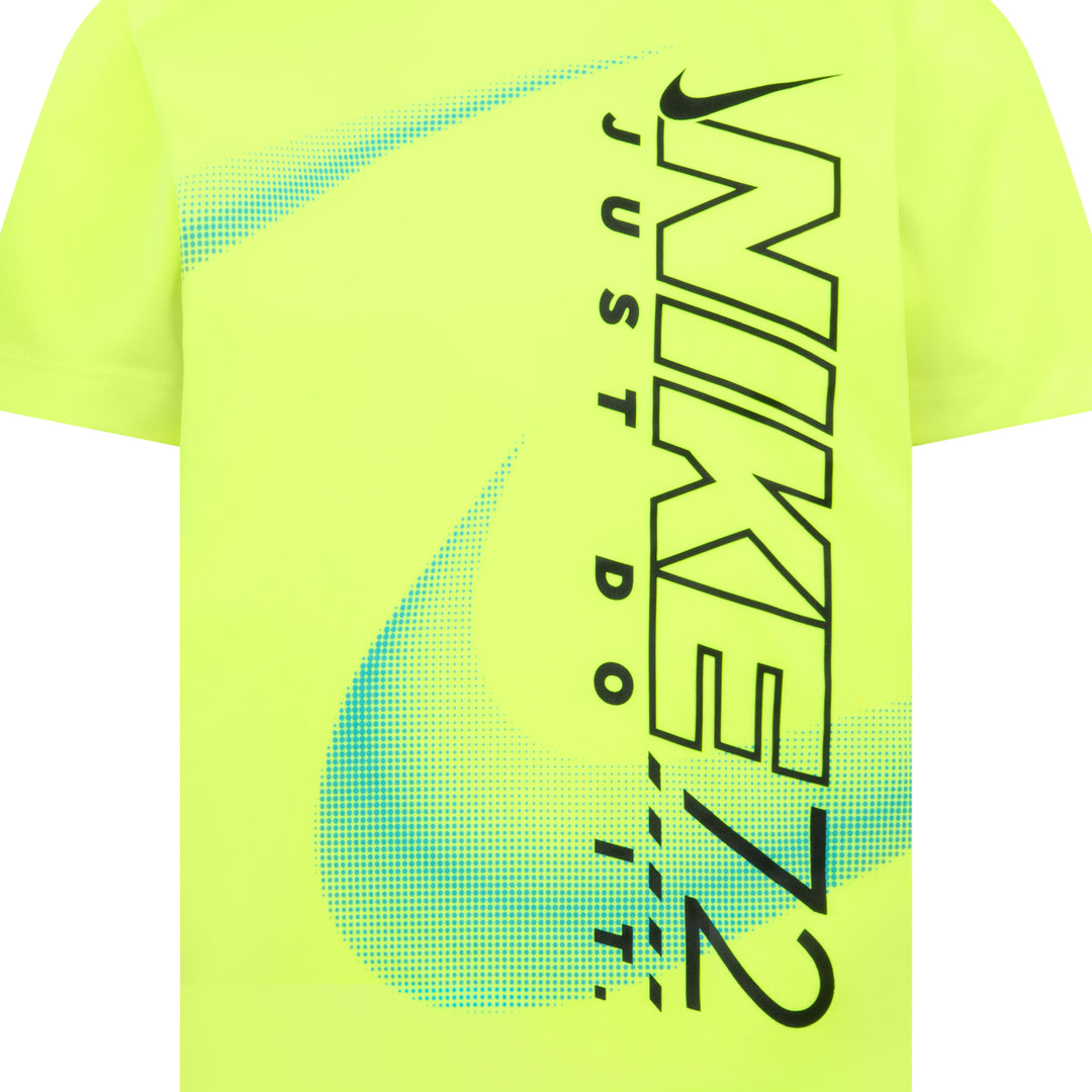 Nike Sidewinder Split Short Sleeve DF Tee (Little Kids)