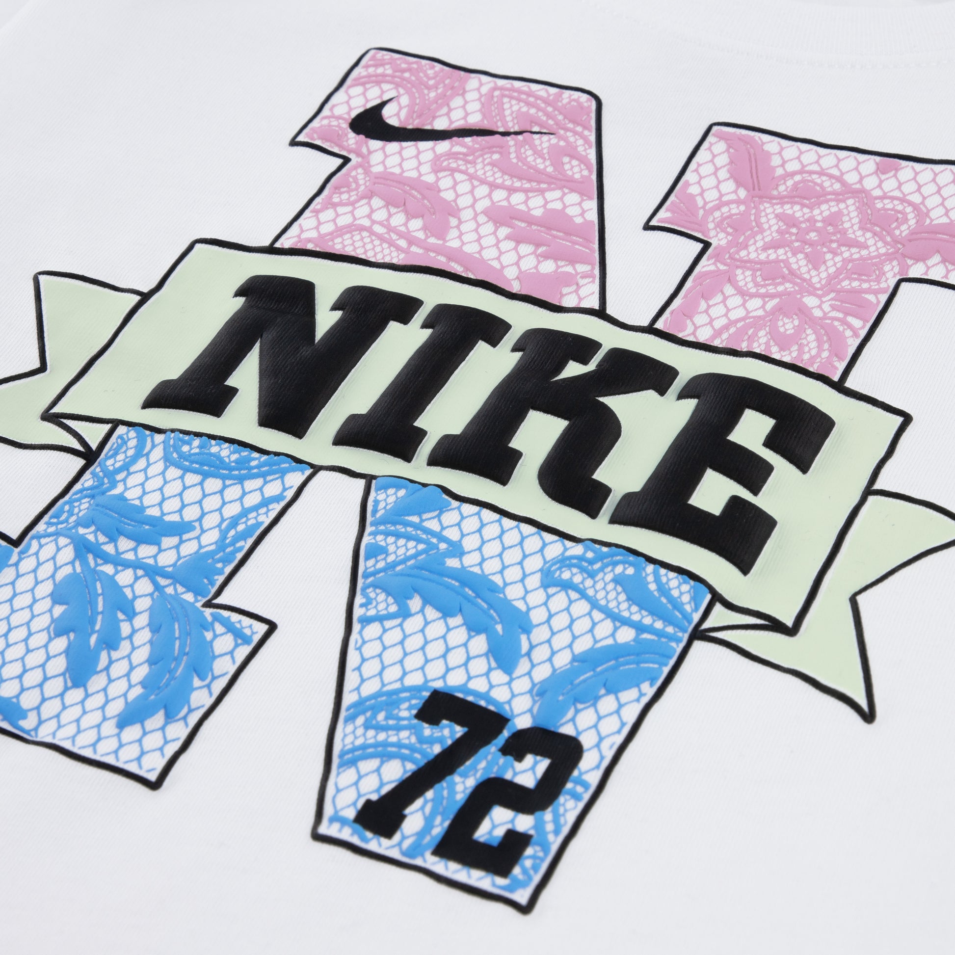 Nike Girls Lace It Up Ringlet T-Shirt (Little Kids)