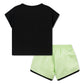 Nike Girls 2-Piece Lace It Up Sprinter T-Shirt & Shorts Set (Little Kids)