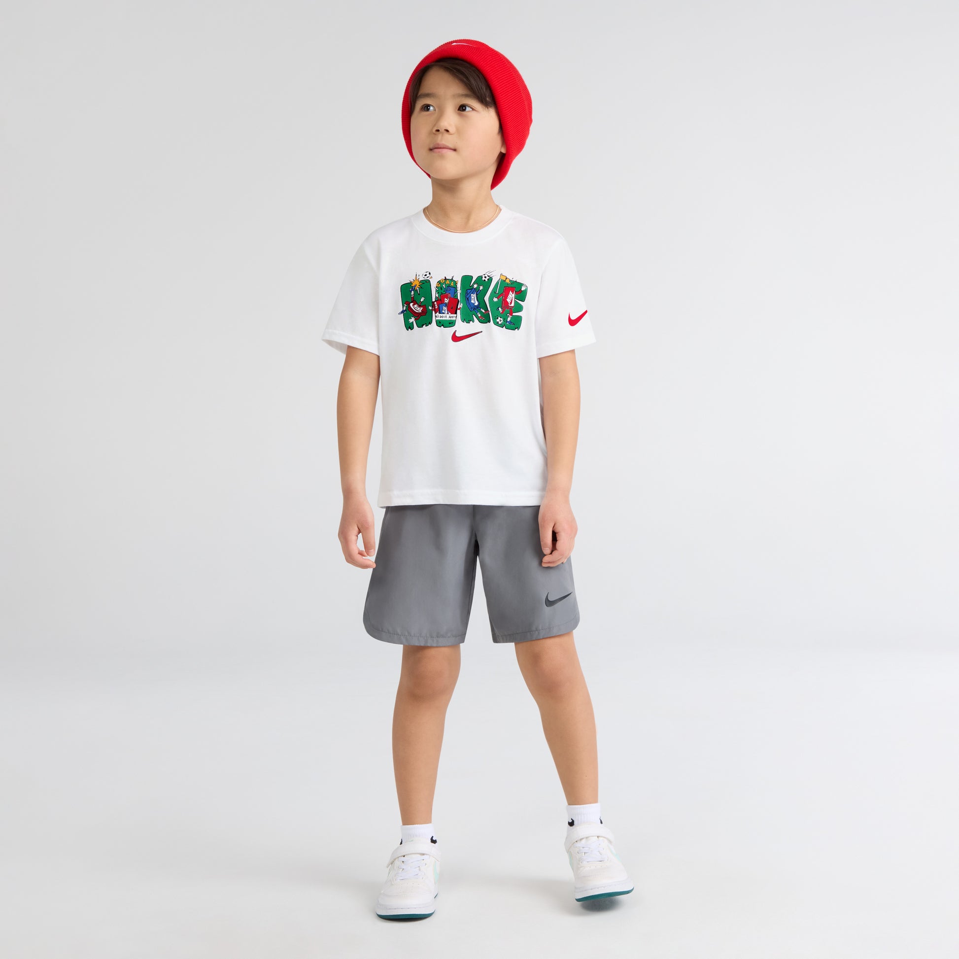 Nike Boys Boxy Multi Sports Graphic T-Shirt (Little Kids)