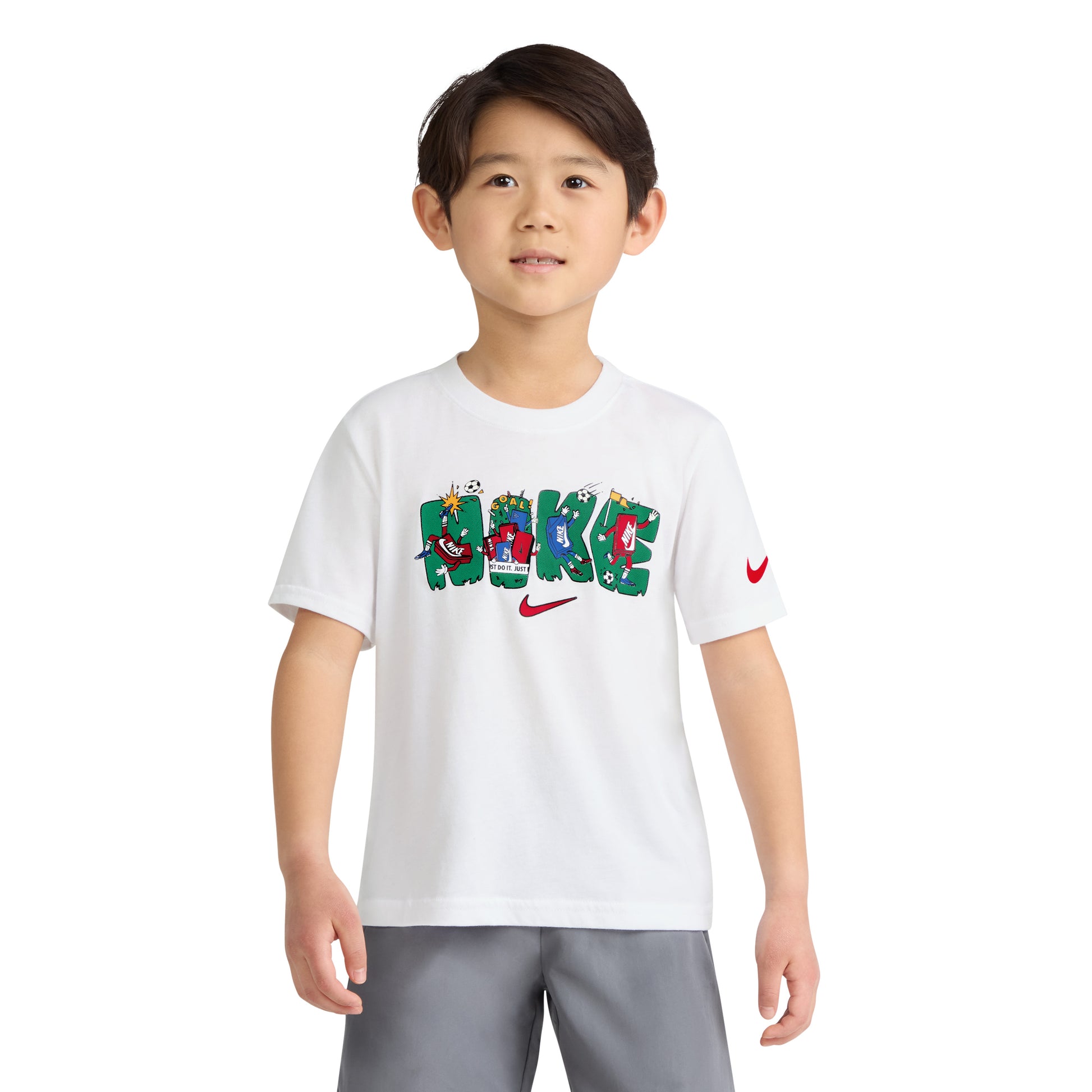 Nike Boys Boxy Multi Sports Graphic T-Shirt (Little Kids)