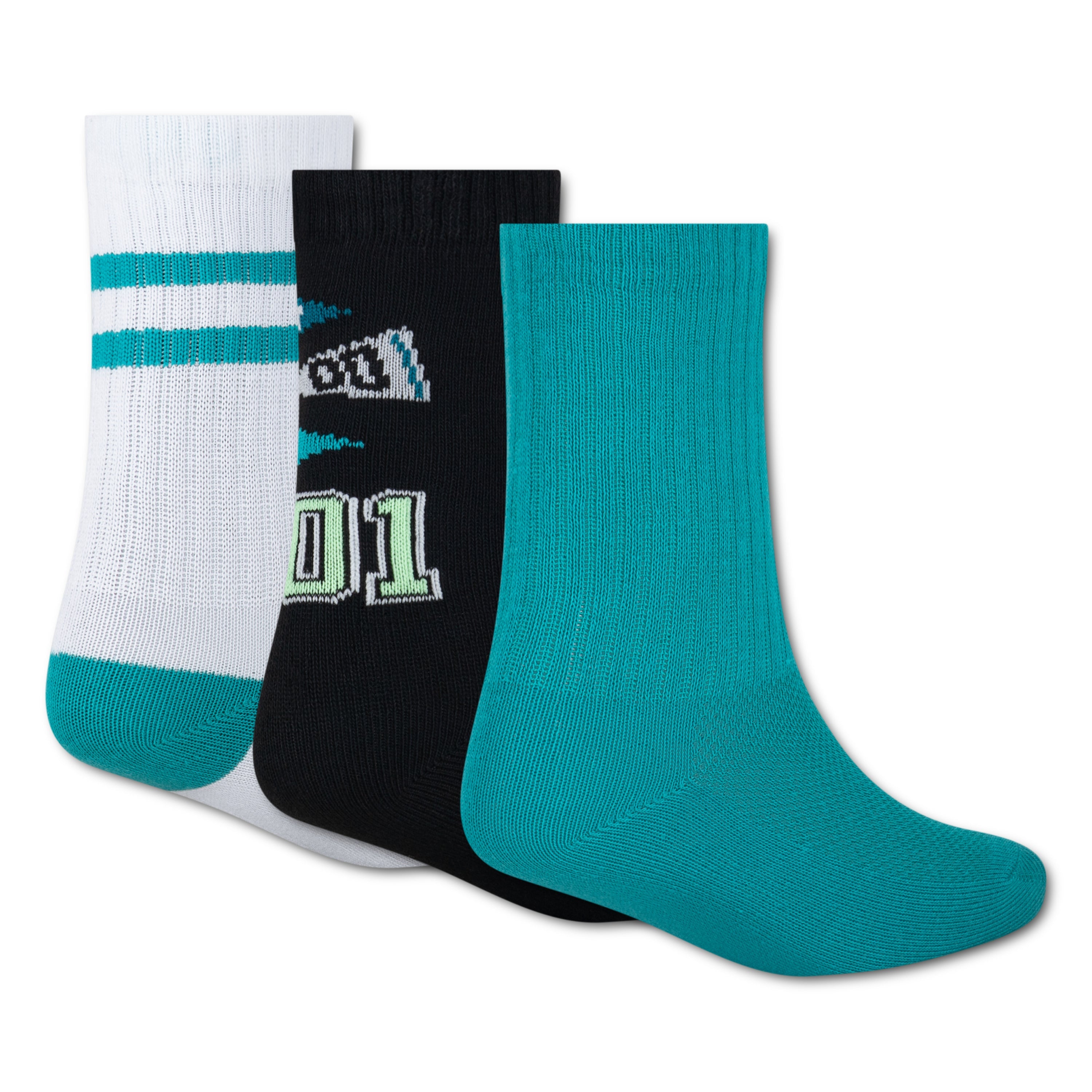 Nike 3-Pack Multisport Crew Socks (Little Kids)