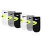 Nike 6-Pack Smiley Ankle Socks (Infant)