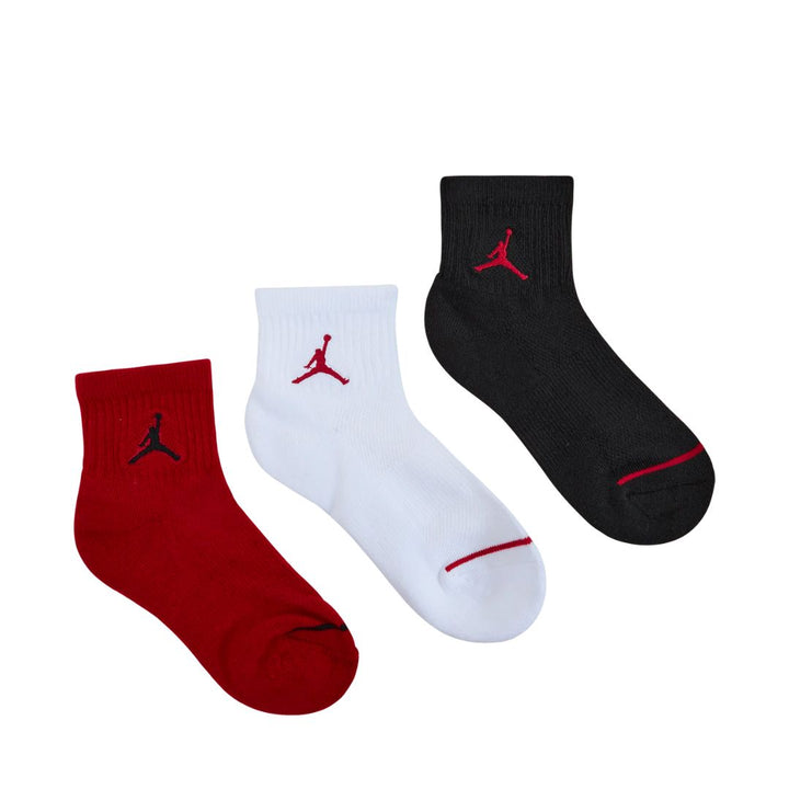 Jordan 3-Pack Jumpman Quarter Ankle Socks (Big Kids)