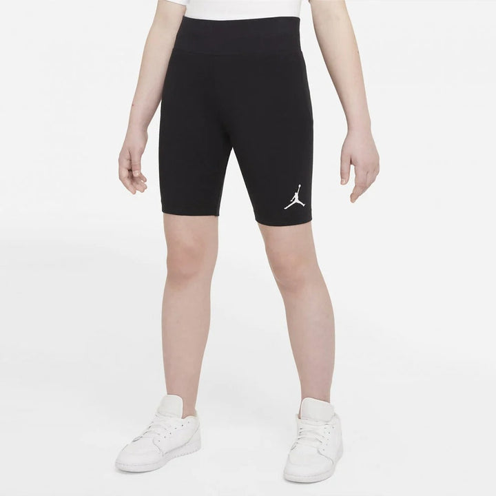 Jordan Girls Essentials Black Bike Shorts (Big Kids)